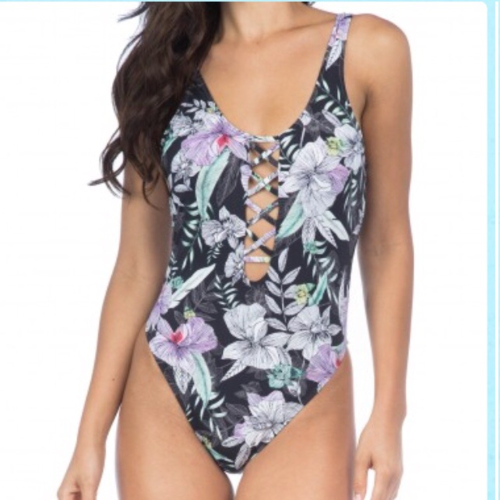 Bikini Lab One Piece Swimsuit NWT M